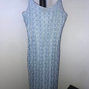 Francesca Caretti Pretty Baby Blue Lace Dress